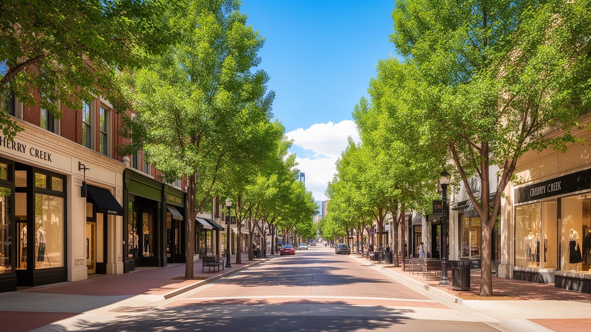 Cherry Creek neighborhood in Denver
