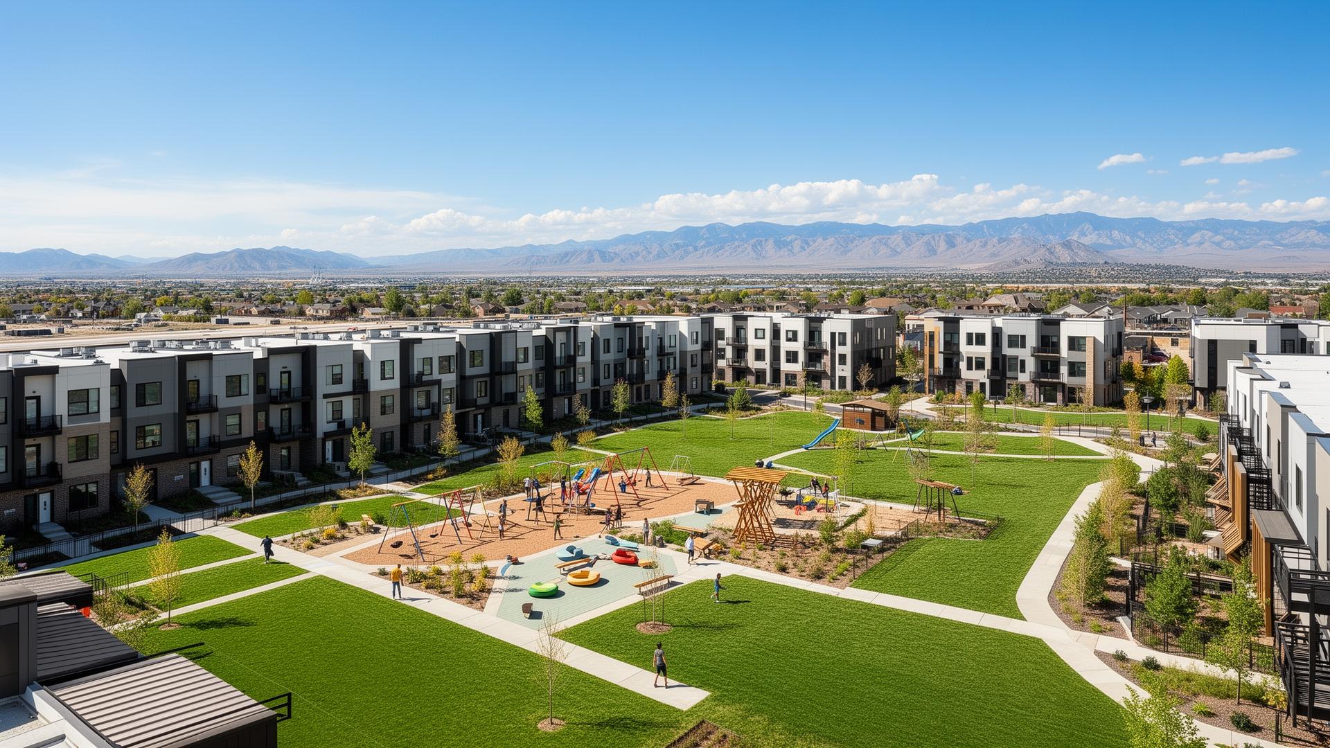 Lowry neighborhood in Denver