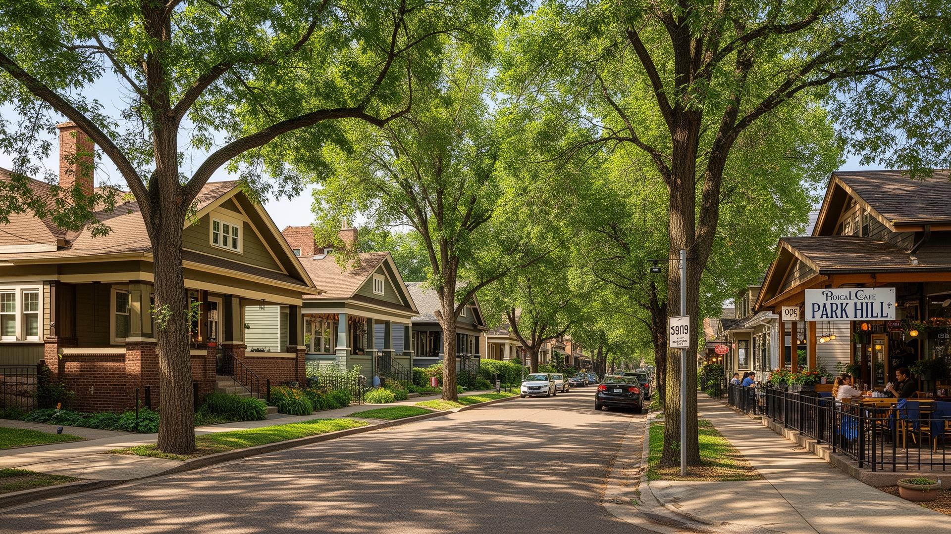 Park Hill neighborhood in Denver
